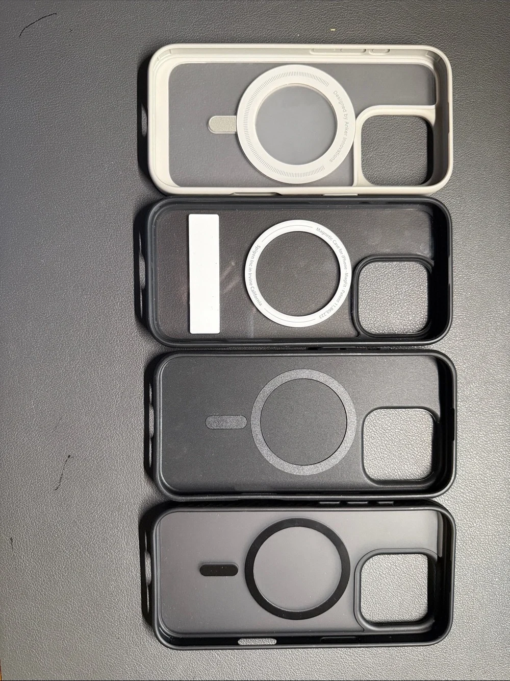 Lot of Seven (7) iPhone 16 Pro Cases Anker, GoTo, Spigen